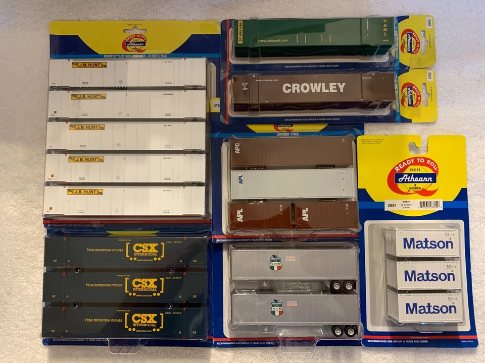 Athearn HO Scale Ready To Roll Athearn Trailers and Containers Sold Separately - Image 1 of 1
