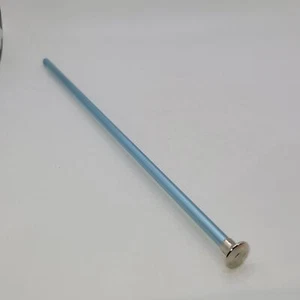 Size 10 ~Tunisian Crochet needle ~ 10” Aluminum Blue - Picture 1 of 3