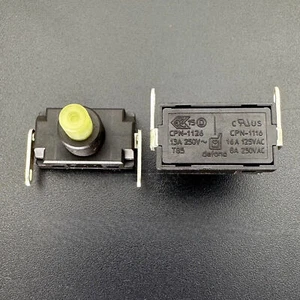 1pc Defond CPN-1116 8A250V 16A125V Normally Closed Momentary Pushbutton Switch - Bild 1 von 3