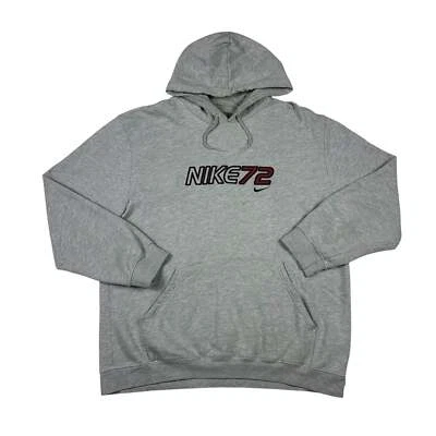 Vintage Nike Hoodie 72 Gray - Image 1 of 4