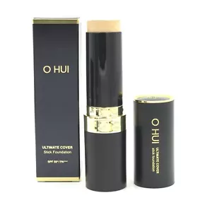 O HUI Ultimate Cover Stick Foundation 15g SPF50+ PA+++ 01 Milk 02 Honey K-Beauty - Picture 1 of 21