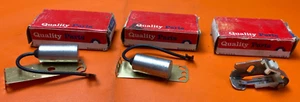 NOS Original OEM Quality Parts 2 Condenser D-204 ~ 1 Contact Set - Picture 1 of 4