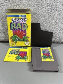 Totally Rad Nintendo NES Completo CIB Como Nuevo Sello Dorado