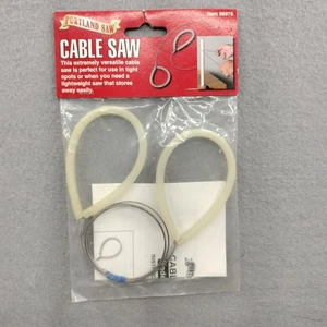 Sierra de cable 24" Portland Saw #98975 para PVC madera metales no ferrosos mango flexible - Imagen 1 de 6