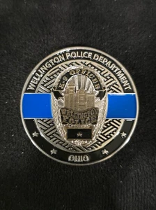 Moneda Desafío K9 Oficina Policía Wellington Ohio - Imagen 1 de 2