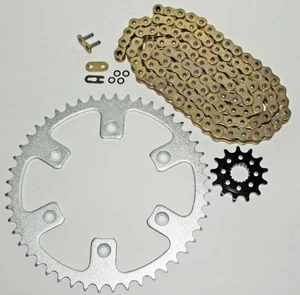 Honda 2002-14 CRF450 R / 1988-91 CR500 R Gold O Ring Chain & Sprocket 13/51 116L - Picture 1 of 4
