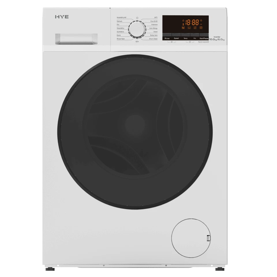 HYE Washer Dryer 10/6kg 1400rpm Freestanding  – White - W0110D06W13 - Image 1 of 4