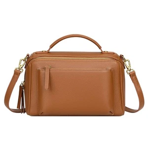 Genuine Leather Crossbody Bags for Women Small Cross Body Purses Casual Shoul... - Picture 1 of 7