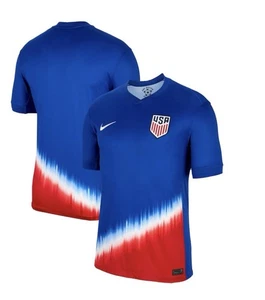 Camiseta deportiva de fútbol NIKE EE. UU. para hombre pequeña Dri-FIT USMNT 2024 réplica Copa del Mundo nueva con etiquetas - Imagen 1 de 7