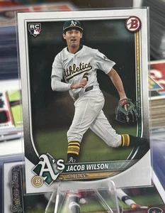 2025 Bowman Jacob Wilson #9 (RC) Leichtathletik - Bild 1 von 2