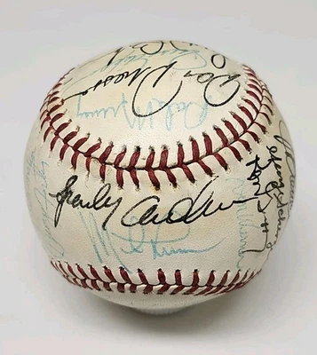 1978 Cincinnati Reds Team Signed Auto Official Rawlings National League Baseball - Image 1 of 4