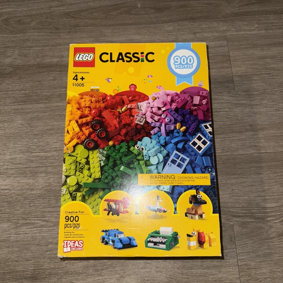 LEGO Clásico Creativo Construcción Caja Set 900 Piezas (11005) Totalmente Nuevo y Precintado Foto 1 de 2