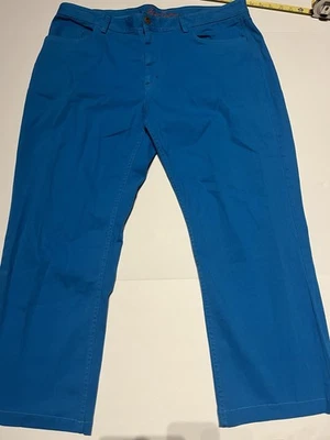 Azul verde azulado Robert Graham clásico Yates ajuste cintura 36 entrepierna 24 Foto 1 de 4