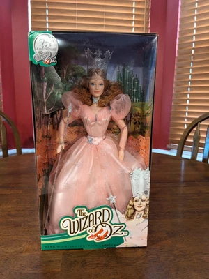 Mattel Wizard of Oz Glinda Barbie 75th Anniversary Pink Label NIB - Image 1 of 4
