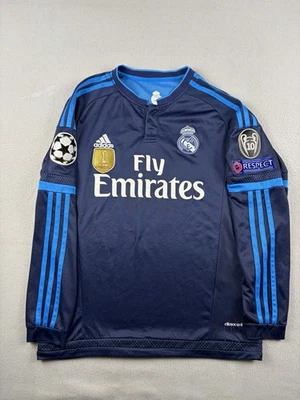 Adidas Real Madrid Cristiano Ronaldo #7 Jersey Size Medium Longsleeve FIFA 2015 - Image 1 of 4