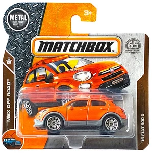 2018 Matchbox Off Road #12/125 - 2016 Fiat 500X - short card - Picture 1 of 1