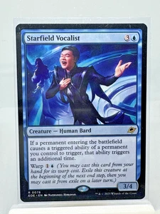 Starfield Vocalist - MTG Edge of Eternities #78 - Foto 1 di 2