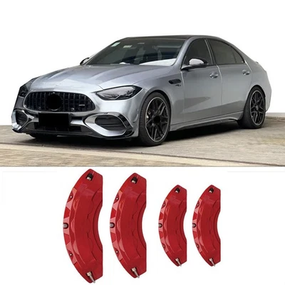 4pcs Aluminum Car Brake Caliper Cover for MERCEDES BENZ C Class Accessories - Image 1 of 4