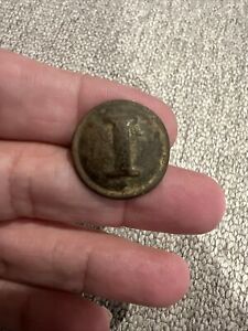Civil War Confederate Infantry Button With Stars