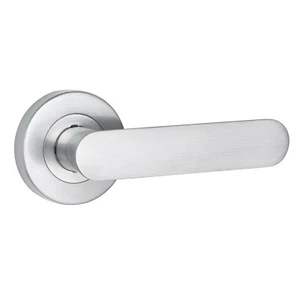 Lemaar Satin Chrome Metz Passage Set Home Door Levers Hardware Accessories - Picture 1 of 1