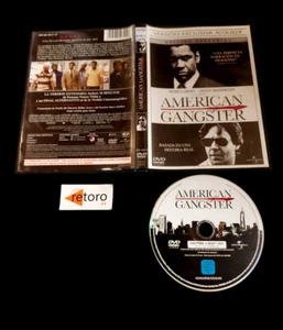 AMERICAN GANGSTER EDICION EXTENDIDA DVD Video Español Ingles - Imagen 1 de 2