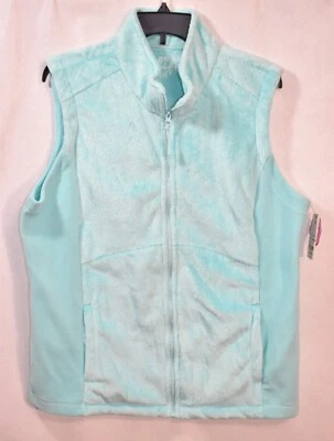 Made For Life Vest Aqua Fleece Size XL  Women's - Image 1 of 4
