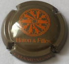 Capsule de champagne HATON & Filles (3l. Kaki et orange)