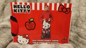 Hello Kitty Silk Touch Comfy Throw Blanket With Sleeves - Picture 1 of 4