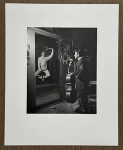 RARE! Robert Doisneau - Reflet à la raquette, 1948, Collotype B&W Print, Japan - Picture 1 of 3