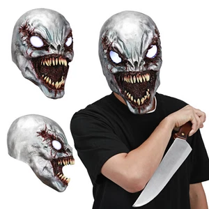 Cosplay Venom The Last Dance led Mask Edward Brock Superhero Full Head Mask Prop - Picture 1 of 14