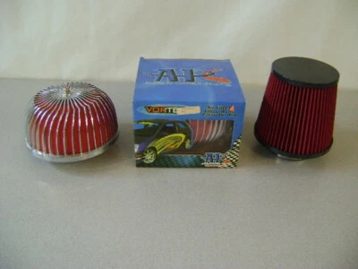Filtro de aire frío de admisión de setas de 3" estilo carreras universal APC más 2 otros GRATIS Foto 1 de 4