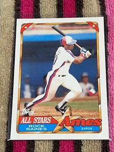 1990 TOPPS AMES #17 TIM RAINES H.O.F. MONTREAL EXPOS NMMT BASEBALL CARD! - Photo 1 sur 2