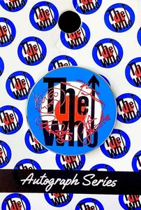 2021 HARD ROCK CAFE THE WHO AUTOGRAPH SERIES SIGNATURE BULLSEYE LOGO PIN - Picture 1 of 4