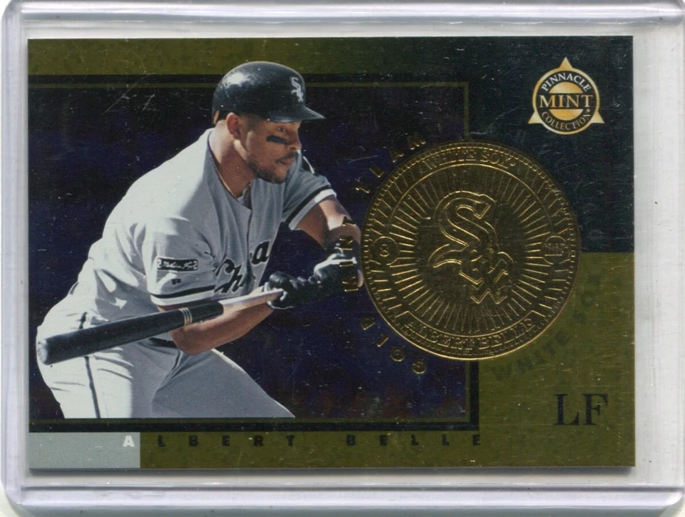 Pinnacle Mint Collection 1998 Albert Belle Gold Team Mint #2 Cleveland Indians Foto 1 de 1