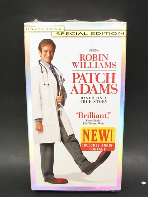 Patch Adams (VHS, 1999) ROBIN WILLAMS - SEALED NEW - Image 1 of 4