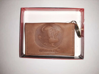 Florida State Embossed ID Holder and Keychain By Rico - Image 1 of 2