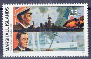 Marshall Islands 255 MNH WWI Naval Battle of Mers-el-Kebir ships ZAYIX 0124S0025 - Picture 1 of 3