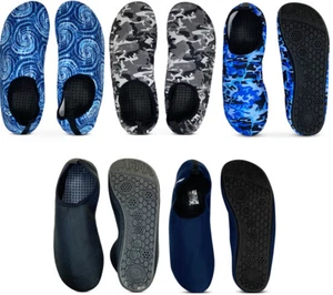 Norty Men's Barefoot Water Skin Shoes Aqua Socks Beach Swim Surf Yoga Exercise - Picture 1 of 31