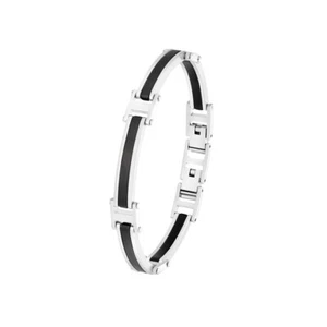 S.Oliver Men's Bracelet Arm Chain Stainless Steel Bicolor 2035798 - Picture 1 of 2