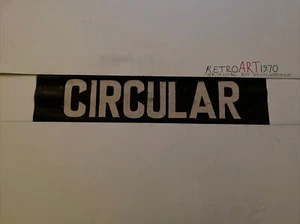 Blackpool N28 Bus Destination Blind 28” Gift - Circular - Picture 1 of 9