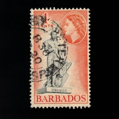 Barbados, Scott 238, Admiral Nelson, 1953-1957, used - Image 1 of 2