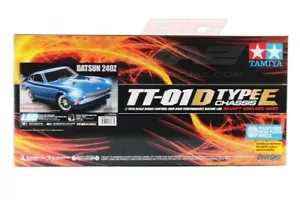 ######1/10 Tamiya Datsun 240Z TT-01D Type E 58473 RARE + ESC###################i - Picture 1 of 2
