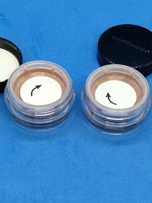 bareMinerals Eyecolor Loose Mineral Powder Eyeshadow SHORELINE 0.02oz (LOT OF 2) - Image 1 of 4