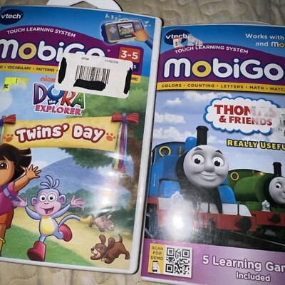 2 Lot Thomas & Friends: Really Useful Engines & DORA Twins Day New Sealed - Image 1 of 4