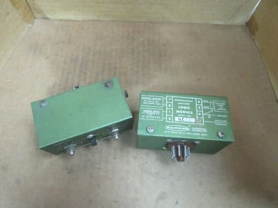 BANNER B8-1 M1M1 MC3 PHOTOELECTRIC AMPLIFIER 15VDC .250 A AMP .250A LOT OF 2  - Image 1 of 4