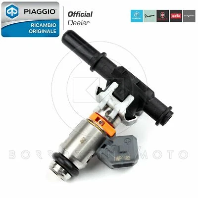 INIETTORE COMPLETO DI RACCORDO ORIGINALE PIAGGIO VESPA GTS SUPER 300 2011 - Imagen 1 de 4