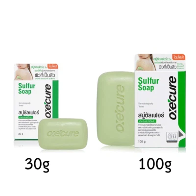 30g/100g Oxecure sulfur soap Face Body Bar Soap Reduce acne oily facial skin O - image 1 of 4