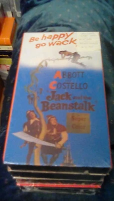 Jack and the Beanstalk - Abbott and Costello RARE UAV color film (1952) VHS NEW - Image 1 of 2