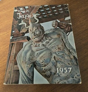 This is Japan No. 4 1957 Asahi Shimbun Japanese Mid Century Modern Products  Ads - Imagen 1 de 6