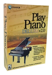 How to Play the Piano DVD-Rom Self-Paced Beginner Instructions - 40+ lessons - Picture 1 of 3